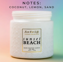 Load image into Gallery viewer, Zest For Life Candle (28oz.) - Sunset Beach