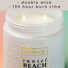 Load image into Gallery viewer, Zest For Life Candle (28oz.) - Sunset Beach