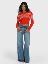 Load image into Gallery viewer, Clare Sweater Red Aloha