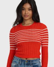 Load image into Gallery viewer, Clare Sweater Red Aloha
