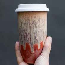 Load image into Gallery viewer, Jupiter Ceramic Travel Cup – 16oz with Lid & Sleeve