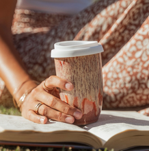 Load image into Gallery viewer, Jupiter Ceramic Travel Mug – 12oz with Lid & Sleeve