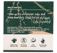 Load image into Gallery viewer, Dr. Squatch Snowy Pine Tar Bar Soap
