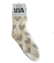 Load image into Gallery viewer, Local Beach Love Collection Heart Cozy Socks