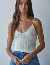 Load image into Gallery viewer, Brianna Cami Cream
