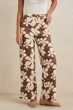 Load image into Gallery viewer, Melia-Choc.Floral Wide Leg