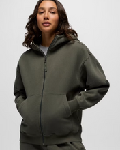 Load image into Gallery viewer, DreamFleece Full Zip Hoodie Spruce