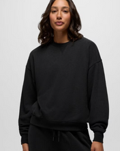 Load image into Gallery viewer, Cozy Up Crew Sweatshirt Black
