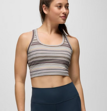 Load image into Gallery viewer, Heavana™ Racerback Bralette Almond Microstripe