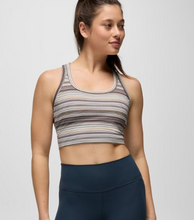 Load image into Gallery viewer, Heavana™ Racerback Bralette Almond Microstripe