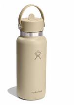Load image into Gallery viewer, 32 oz Wide Mouth Straw Oat