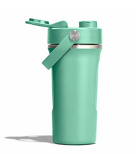 Load image into Gallery viewer, 24 oz Insulated Shaker Bottle Mewrmaid Green