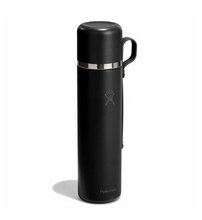 Load image into Gallery viewer, 36 oz Hot Flask & Cup Black