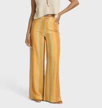Load image into Gallery viewer, Hazy Daze Elastic Waist Pants Brown Multi