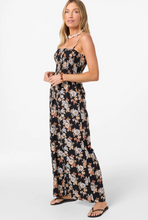 Load image into Gallery viewer, Aiyana Bali Floral Jumper Black