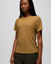 Load image into Gallery viewer, Cozy Up Short Sleeve Crew Dijon