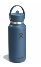 Load image into Gallery viewer, 32 oz Wide Mouth Straw Harbor Blue