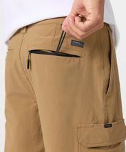 Load image into Gallery viewer, TRVLR 20" Cargo Hybrid Shorts Dark Khaki