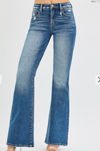 Load image into Gallery viewer, Wildflower Blues TUMMY CONTROL HIGH RISE FLARE JEANS