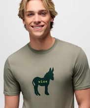 Load image into Gallery viewer, Wise AShort Sleeve Journeyman Short Sleeve Graphic Tee Sage
