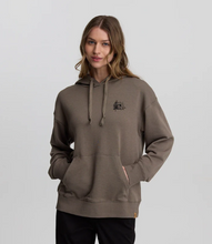Load image into Gallery viewer, Sunrise Relaxed Hoodie clay meteorite black
