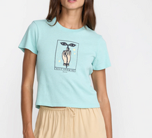 Load image into Gallery viewer, Keep Growing 411 Tee Aqua Haze