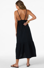 Load image into Gallery viewer, Julez Solid Midi Dress Black
