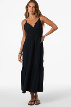 Load image into Gallery viewer, Julez Solid Midi Dress Black