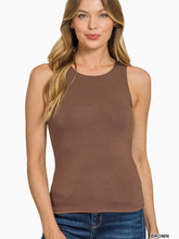 Load image into Gallery viewer, Everyday High neck Double Layer Tank