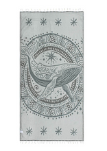 Load image into Gallery viewer, ZIGGY THE WHALE Sand Cloud Towel