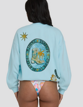 Load image into Gallery viewer, Sunset Rider Kendal Crewneck Sweatshirt CLEARWATER