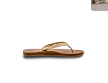 Load image into Gallery viewer, Floriana Braided Sandle Ivory/Tan