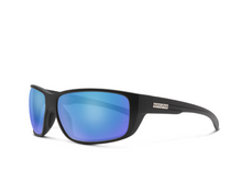Load image into Gallery viewer, Milestone Matte Black + Polarized Blue Mirror Lens