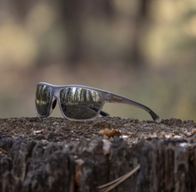 Load image into Gallery viewer, Boone Matte Silver Gray + Polarized Silver Mirror Lens