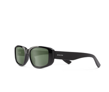 Load image into Gallery viewer, Lane Black + Polarized Gray Green Lens
