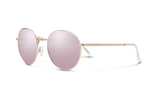 Load image into Gallery viewer, Bridge City Rose Gold + Polarized Pink Gold Mirror Lens
