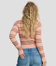 Load image into Gallery viewer, Ziggy V-Neck Sweater Pale Peach