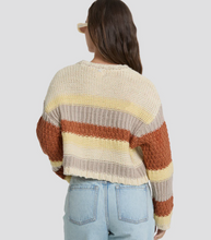 Load image into Gallery viewer, Mix Up Crewneck Sweater COBBLESTONE