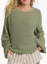 Load image into Gallery viewer, Open Air Crewneck Sweater Green