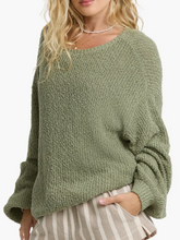 Load image into Gallery viewer, Open Air Crewneck Sweater Green