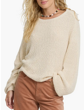 Load image into Gallery viewer, Open Air Crewneck Sweater White Cap
