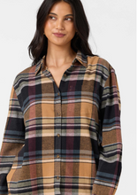 Load image into Gallery viewer, Logan Flannel Long Sleeve Top