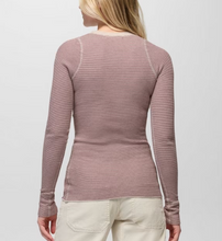 Load image into Gallery viewer, Touchstone Henley Newberry Heather Stripe