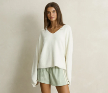 Load image into Gallery viewer, Adele Oversized Long Sleeve Knit Top