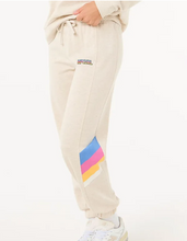 Load image into Gallery viewer, Las Dalias Track Pants Oatmeal Marle