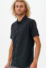 Load image into Gallery viewer, Classic Surf Washed Short Sleeve Shirt Black
