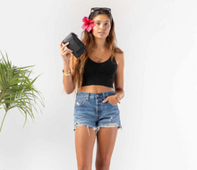 Load image into Gallery viewer, MINI POUCH Microchrome Black