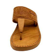Load image into Gallery viewer, Grace - Women's Hooded Sandal Tan Artisan