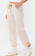 Load image into Gallery viewer, High Tide Track Pants Oatmeal