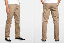 Load image into Gallery viewer, THE WEEKEND STRETCH STRAIGHT FIT PANTS Dark Khaki